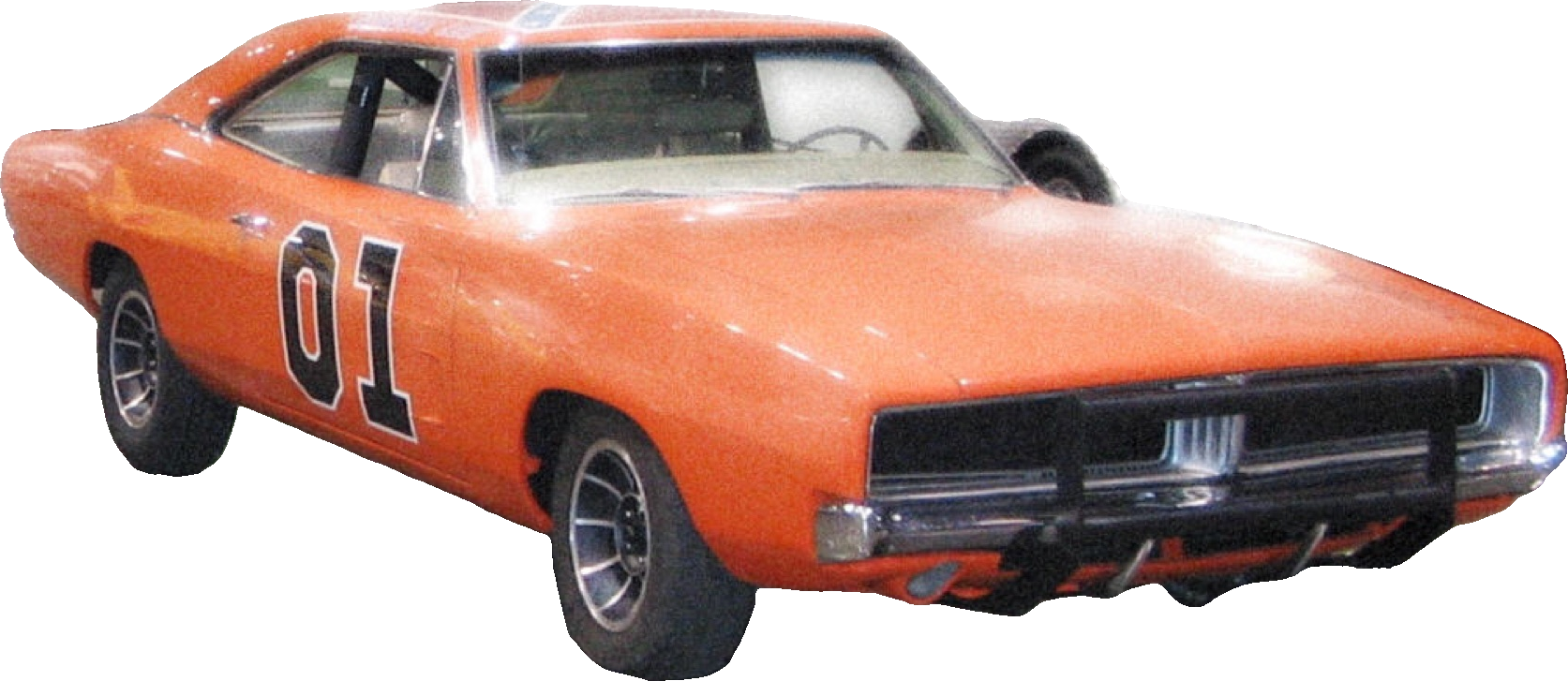 An orange General Lee built by Smith Bros.