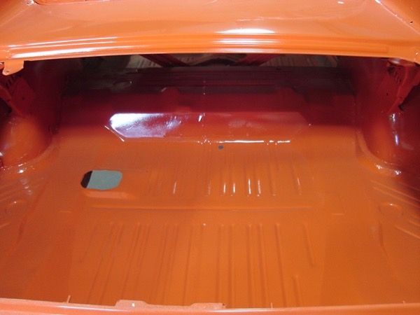 Building the General Lee: inside the trunk