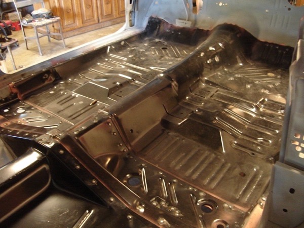 Building the General Lee: new floorpan