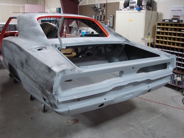 Building the General Lee: primered jambed