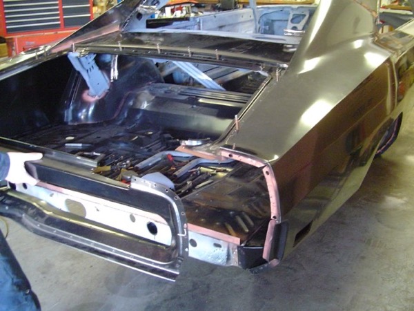 Building the General Lee: replacing sheetmetal