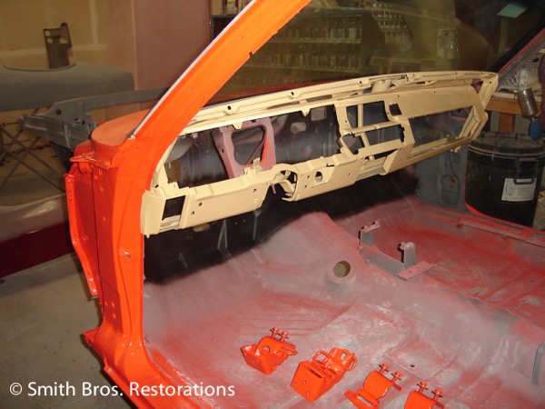 General Lee Build: painted dash