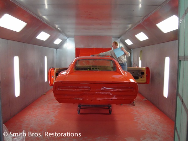 General Lee Build: in the booth