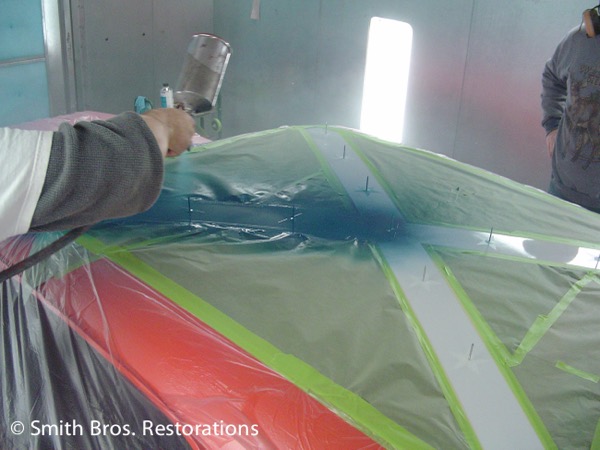 General Lee Build: painting flag