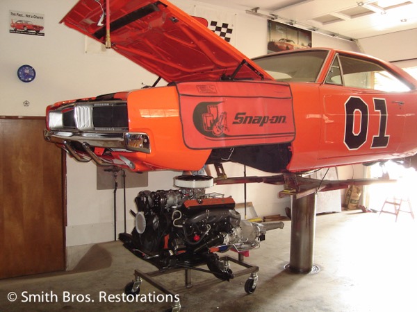 General Lee Build: installing engine