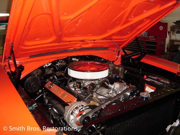 General Lee Build: engine installed