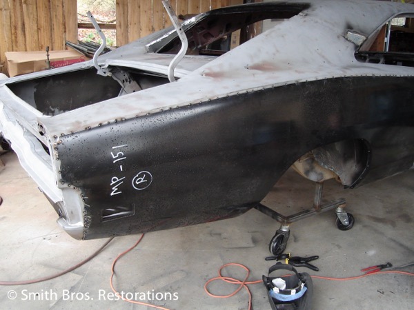 General Lee Build: metal work